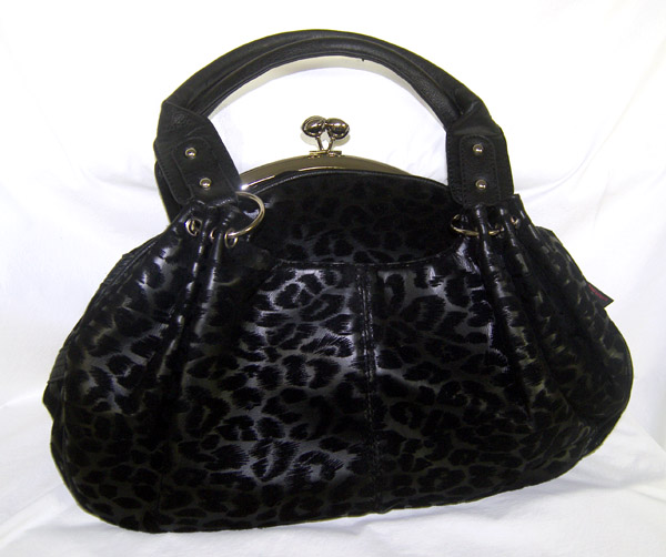 BOLSO LEOPARDO NEGRO